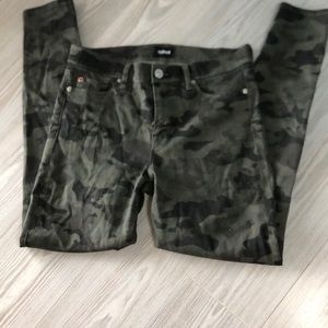 Hudson Camo Skinny Jeans